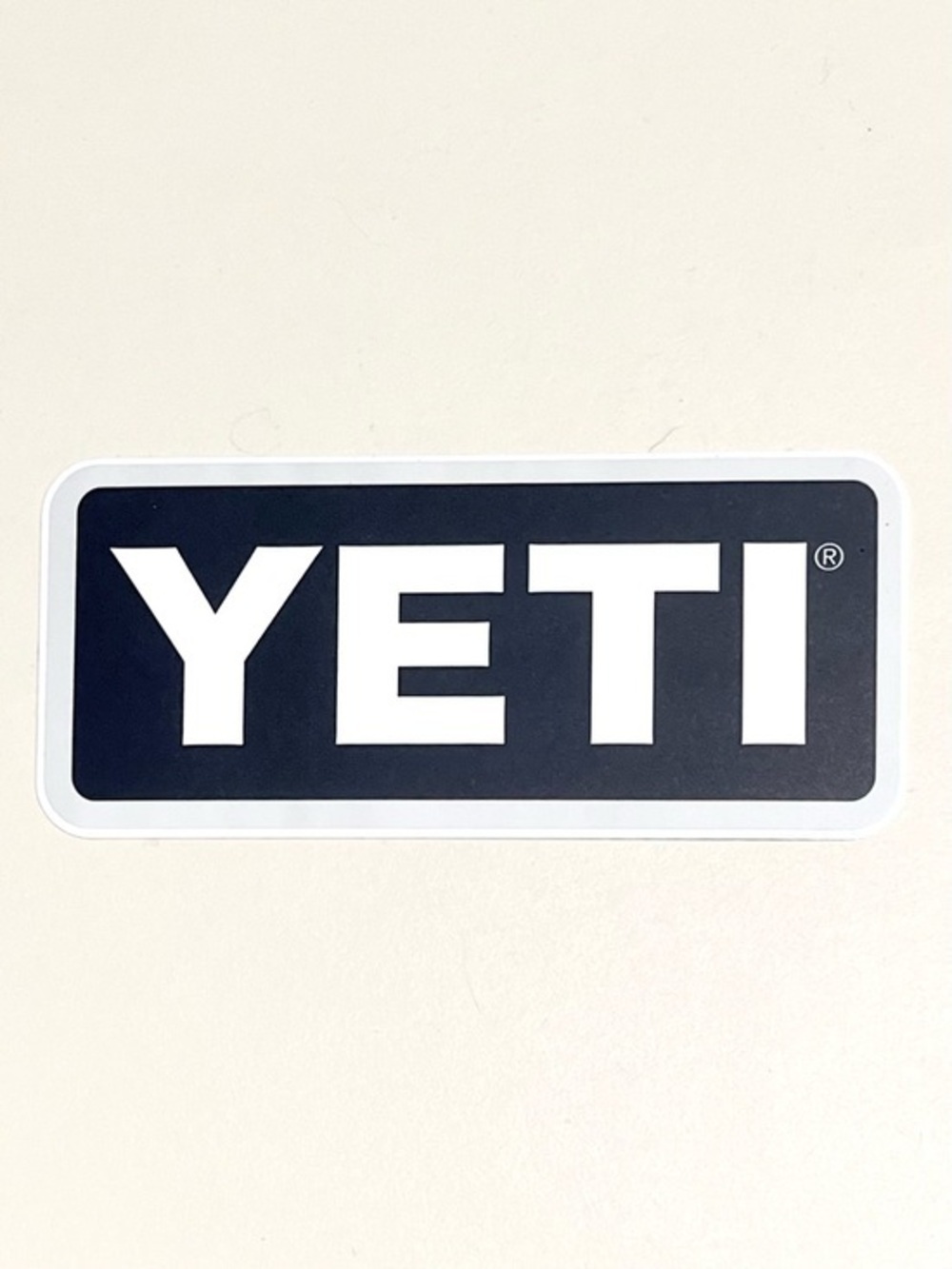 5 for $25! YETI Logo Sticker in Black and White!